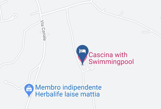 Cuneo - Cascina With Swimmingpool Maps