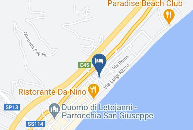 Messina - Case Borgo Vacanze Maps