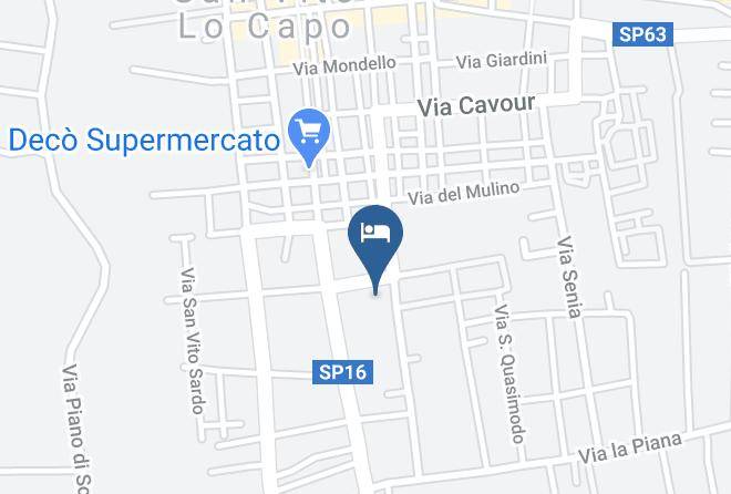 Trapani - Case Margherita Maps