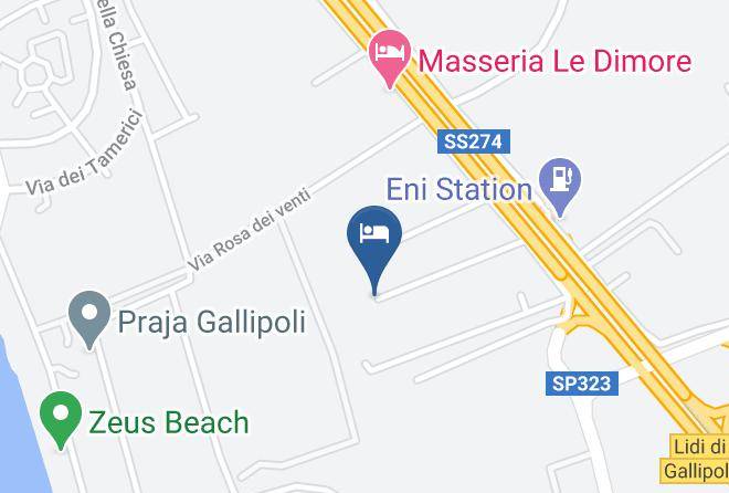 Lecce - Case Vacanza Allipatuli Gallipoli Maps