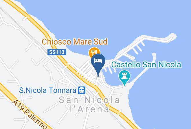 Palermo - Case Vacanza Calamaro San Nicola L'arena Maps