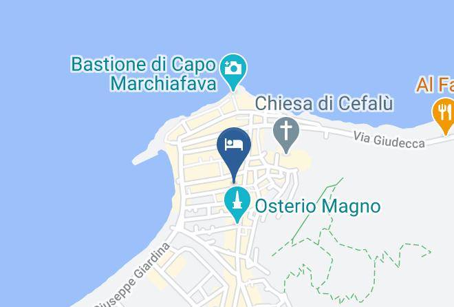 Palermo - Case Vacanza Cefalu Maps