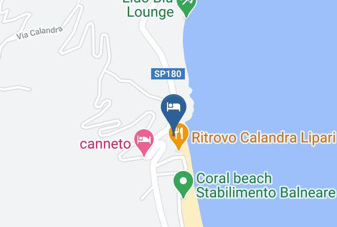 Messina - Case Vacanza Eolie Maps