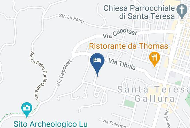 Sassari - Case Vacanza La Bandera Maps