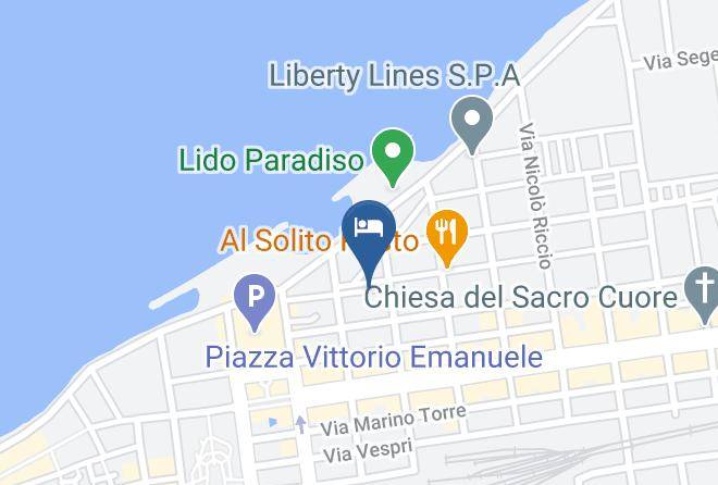 Trapani - Case Vacanza Albamarina Maps