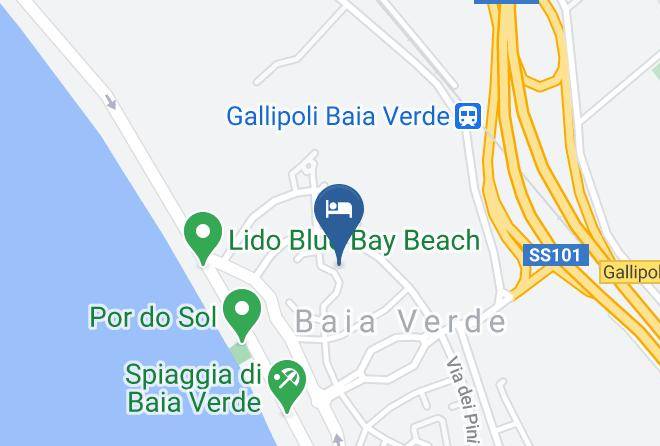 Lecce - Case Vacanze A Gallipoli Maps