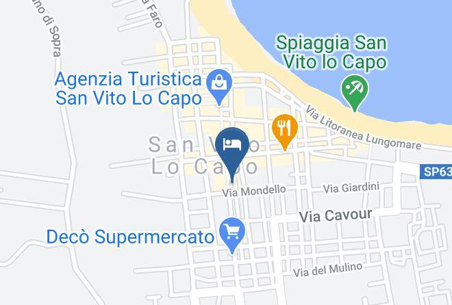 Trapani - Case Vacanze A San Vito Lo Capo Maps