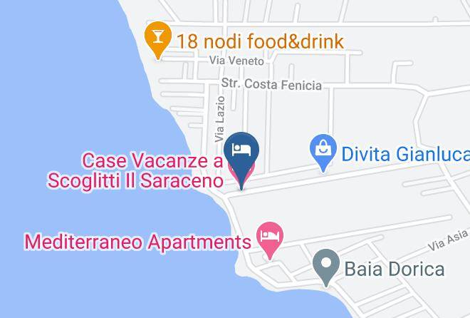 Ragusa - Case Vacanze A Scoglitti Il Saraceno Maps