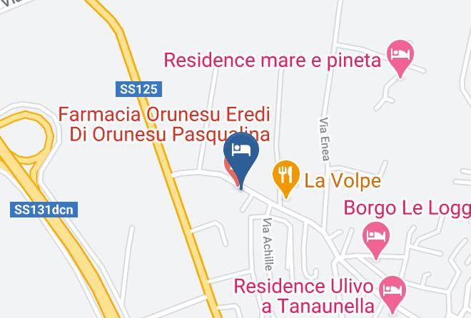 Sassari - Case Vacanze Budoni Maps