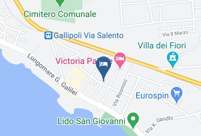 Case Vacanze Carpe Diem Gallipoli Map