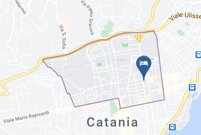 Catania - Case Vacanze Cortile Dei Sogni Maps