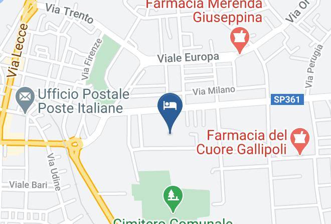Lecce - Case Vacanze Gallipoli Gioielli Ditalia Maps