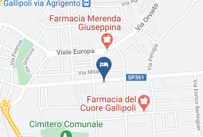 Lecce - Case Vacanze Gallipoli Maps