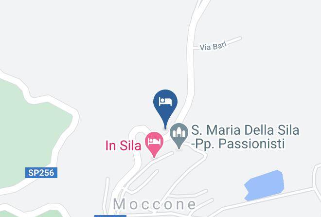 Cosenza - Case Vacanze In Sila Santo Piccolo Maps