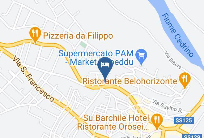 Nuoro - Case Vacanze Orosei Maps