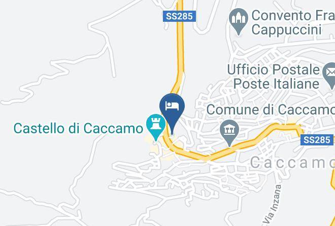 Palermo - Case Vacanze Santa Lucia Caccamo Maps