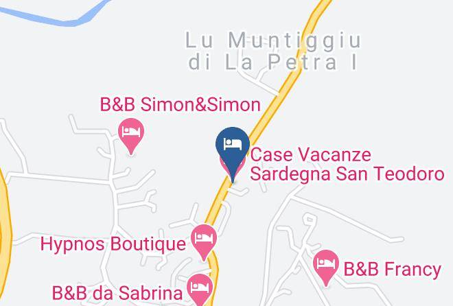 Sassari - Case Vacanze Sardegna San Teodoro Maps