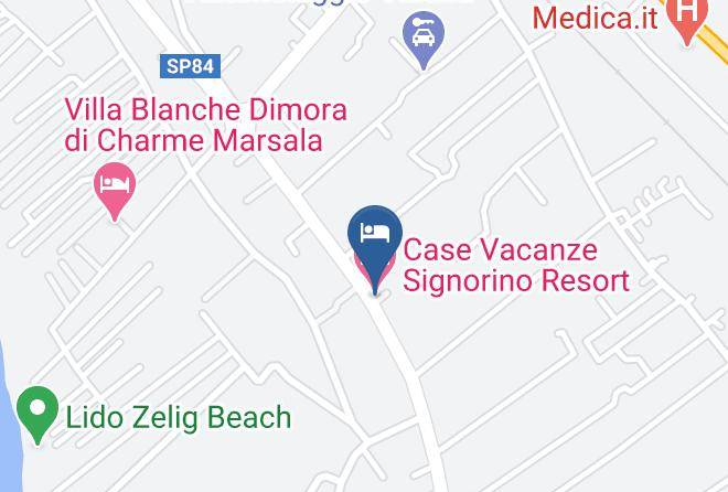 Trapani - Case Vacanze Signorino Resort Maps