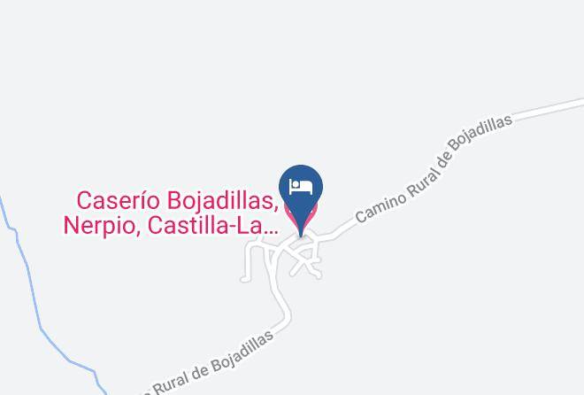 Caserio Bojadillas Nerpio Castilla La Mancha Map