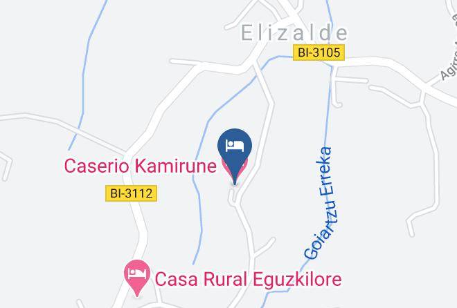 Bizkaia - Caserio Kamirune Maps