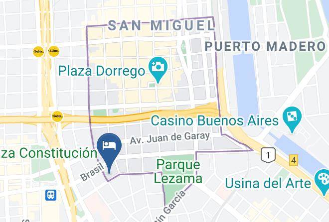 Buenos Aires - Caseros Park Maps