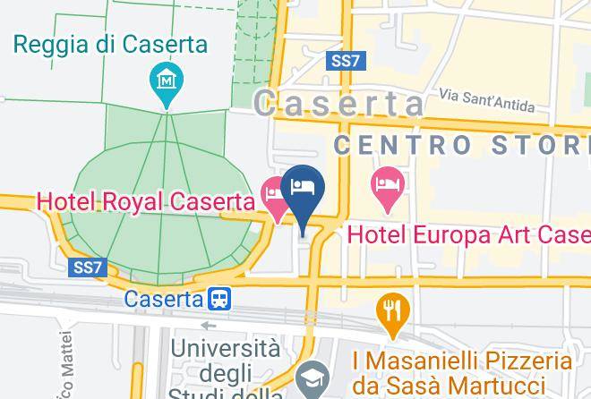 Caserta - Caserta Deluxe Bis B&b Caserta Maps