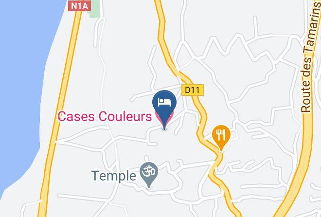Saint Leu - Cases Couleurs Maps