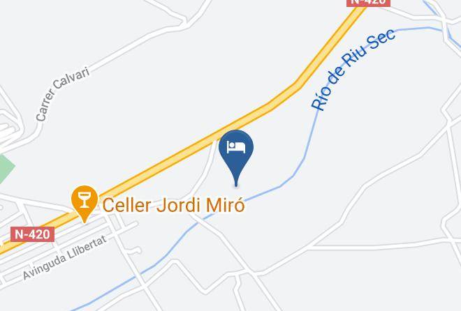 Caseta De L'hort Map