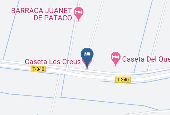 Tarragona - Caseta Les Creus Maps