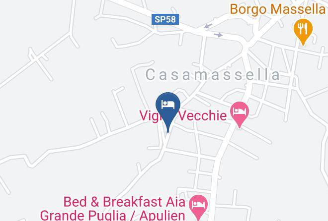 Lecce - Casetta Degli Ulivi Maps