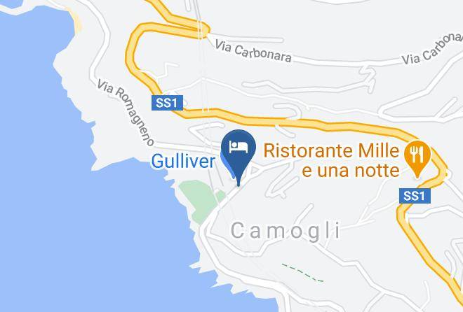 Genoa - Casetta Del Marinaio Maps