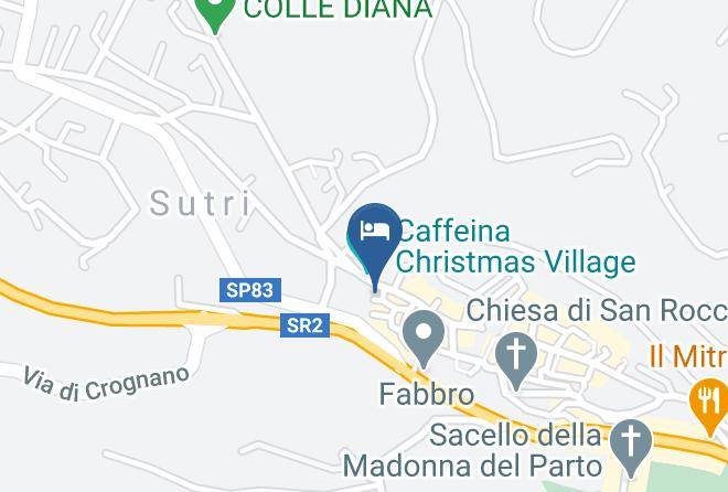 Viterbo - Casetta Di Carlo Magno Maps