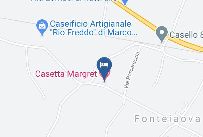 Campobasso - Casetta Margret Maps