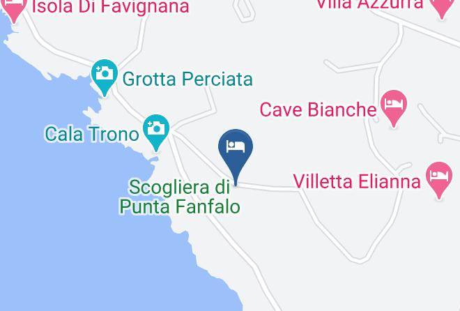 Trapani - Casette Favignana Da Alice Maps