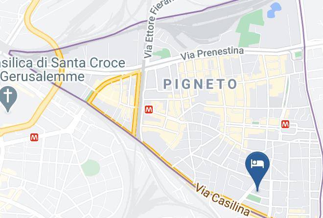 Rome - Casevacanze Dueperquattro Roma Pigneto Maps