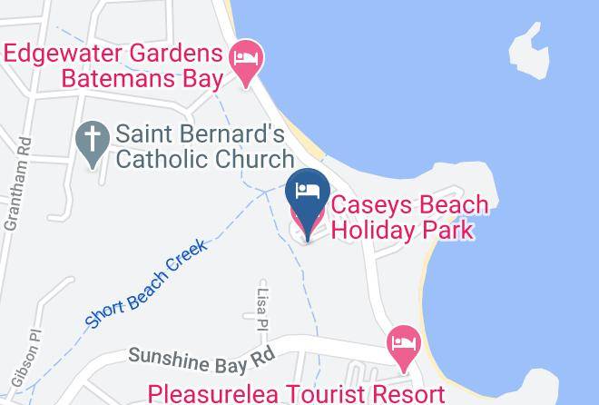 Eurobodalla - Caseys Beach Holiday Park Maps