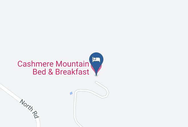 Cashmere Mountain Bed & Breakfast Harita - Washington - Chelan