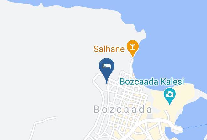 Casia Bozcaada Otel Map