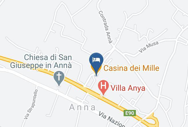 Reggio Di Calabria - Casina Dei Mille Maps