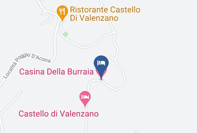 Arezzo - Casina Della Burraia Maps