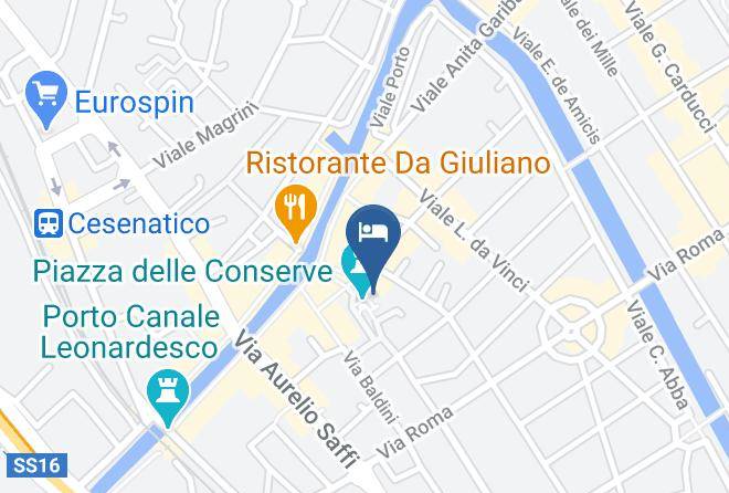Casina Le Conserve Map