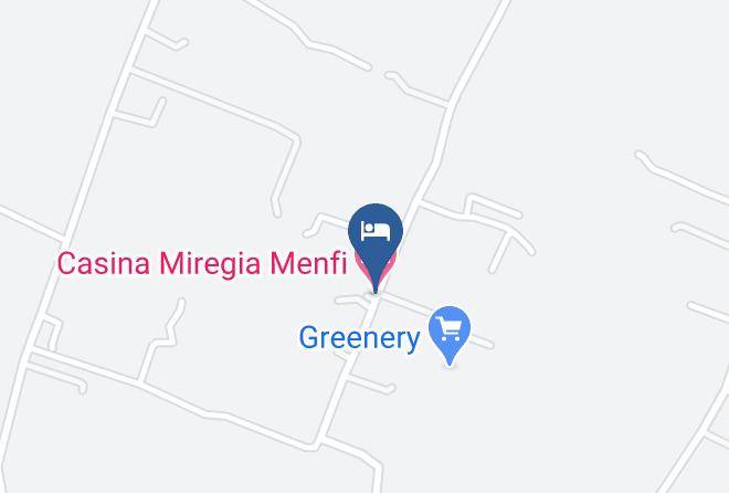 Agrigento - Casina Miregia Menfi Maps