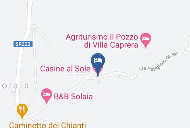 Florence - Casine Al Sole Maps