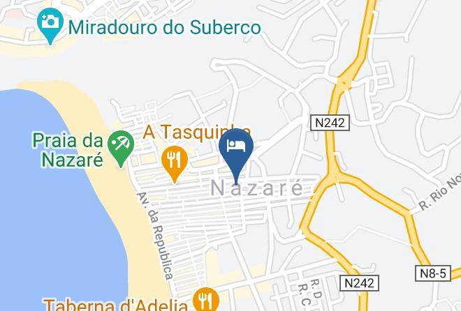 Nazare - Casinha Do Pescador Maps