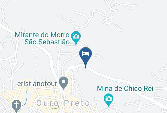 Ouro Preto - Casinha Mirante Hospedagem Em Ouro Preto Mg Maps