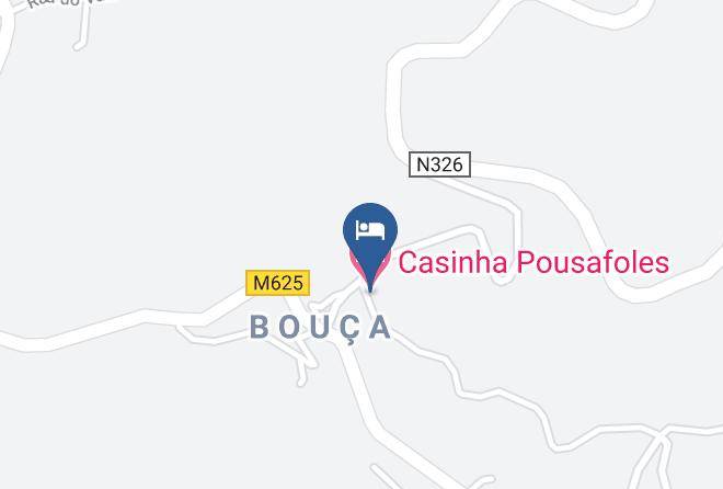 Arouca - Casinha Pousafoles Maps