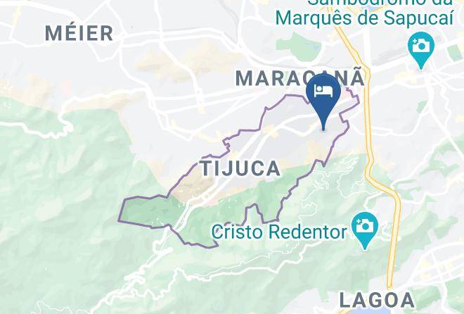 Casinha Tropical Tijuca Map