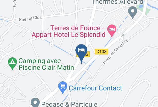 Isere - Casino Circus D'allevard Maps