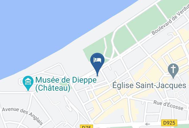 Seine Maritime - Casino De Dieppe Maps