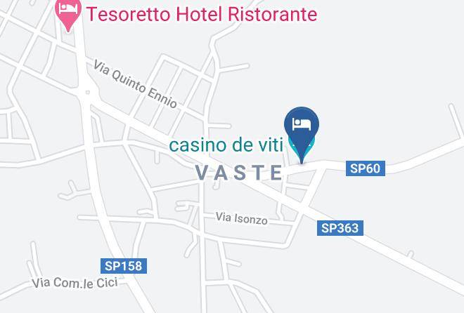 Lecce - Casino De Viti Maps